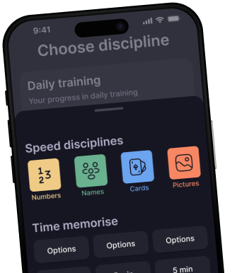 Memory App interface showing calendar and tasks